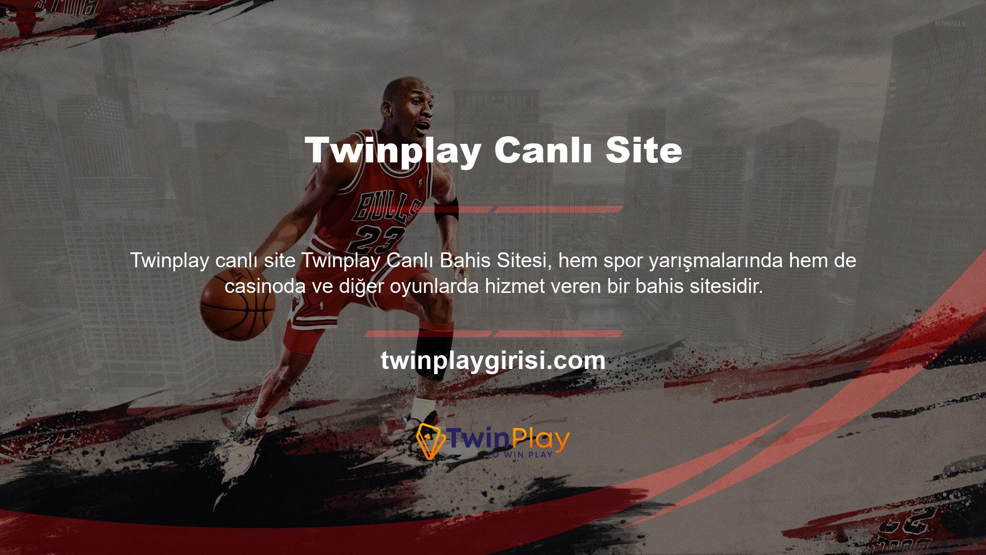 Twinplay spora bahis oynayabileceğiniz bir web sitesidir